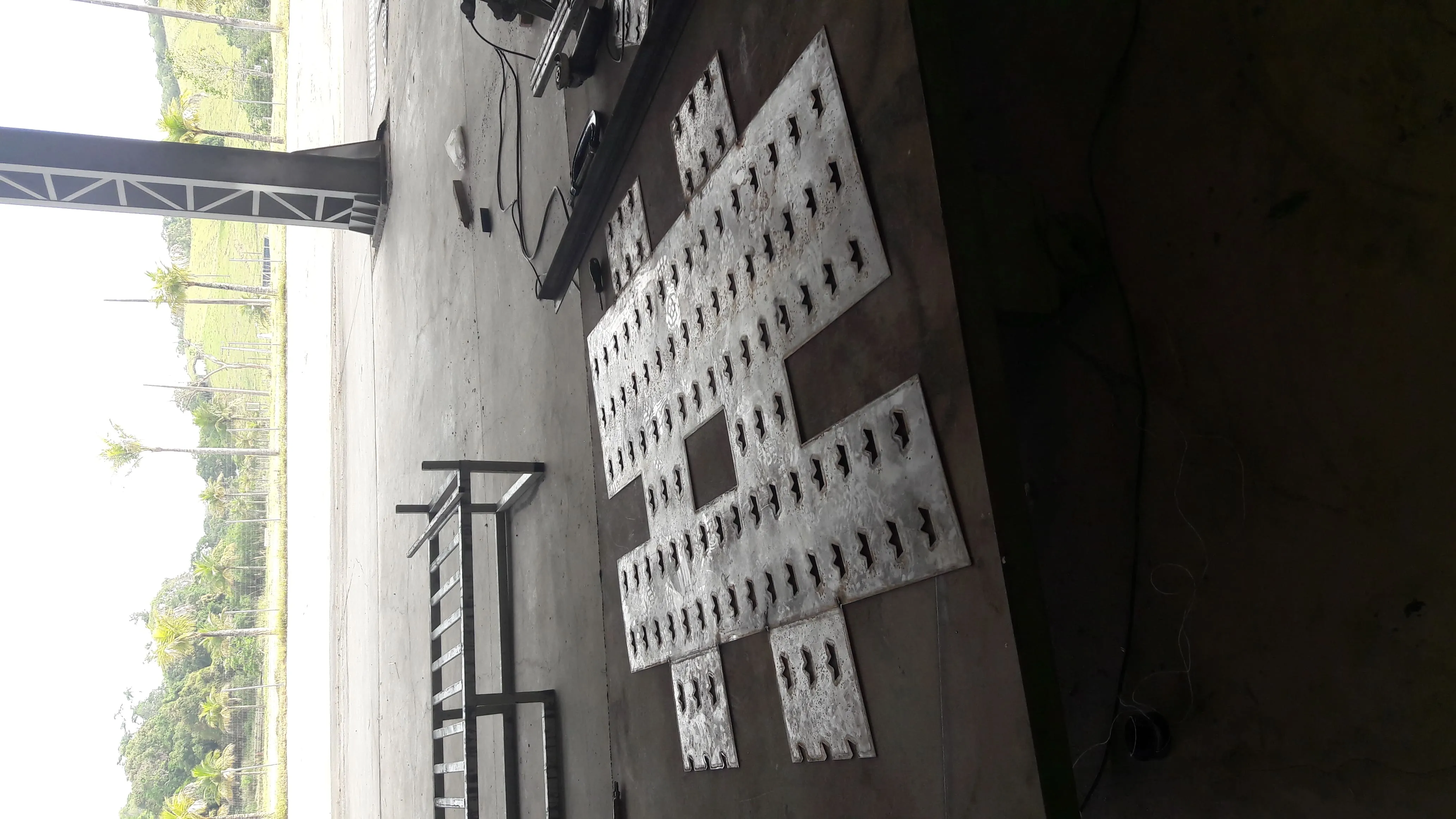 Corte de chapa metálica