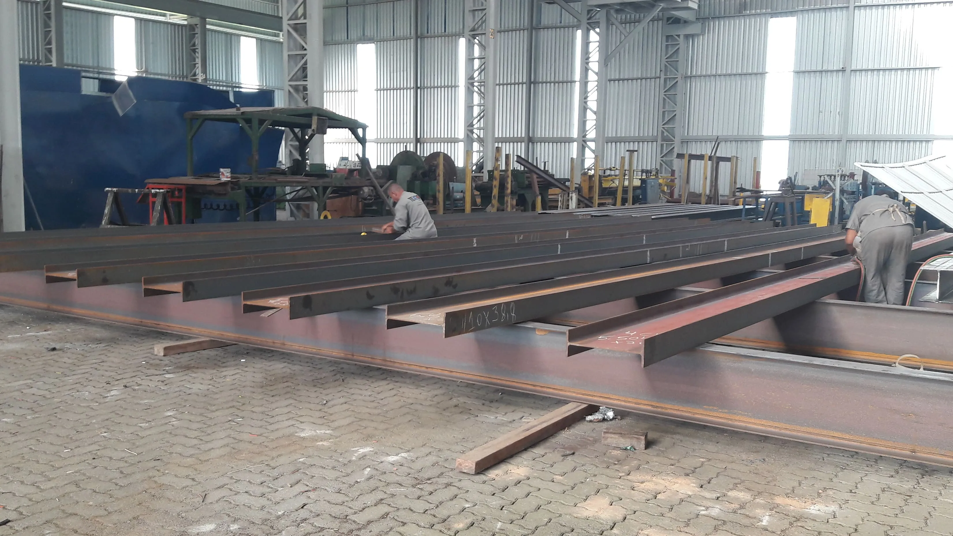 Corte de vigas metalicas