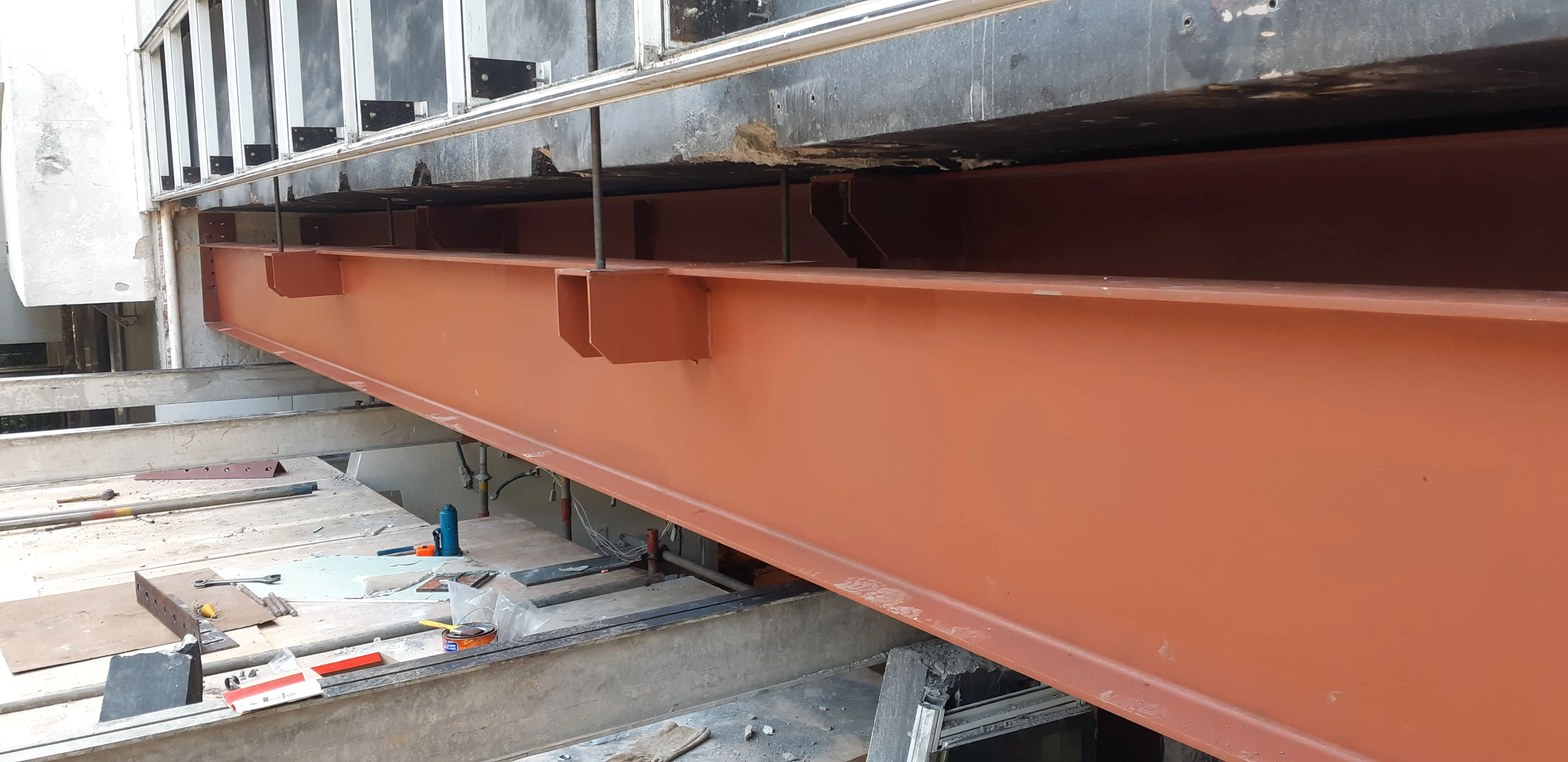 Estrutura metálica para garagem