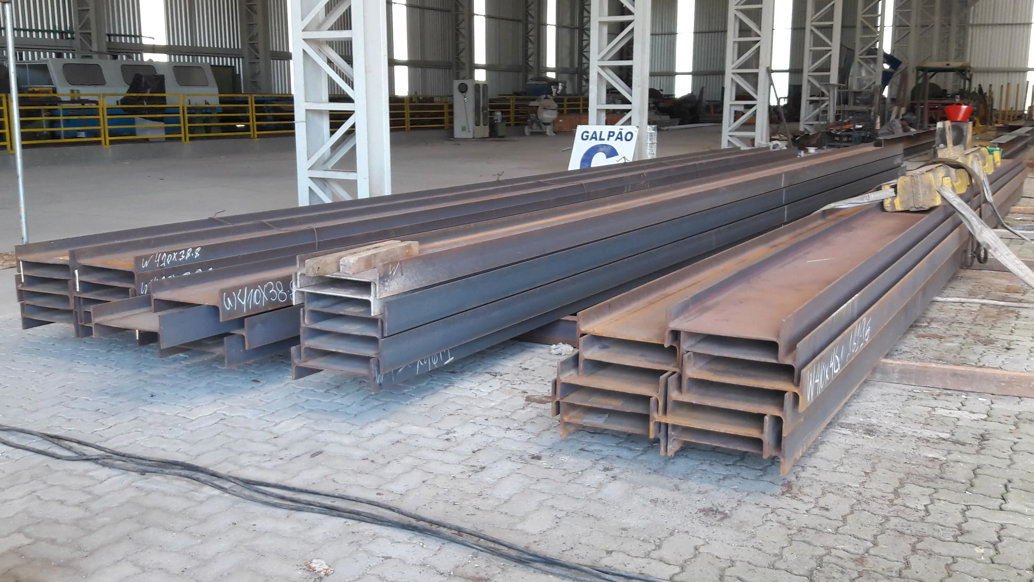 Fábrica de estruturas metálicas