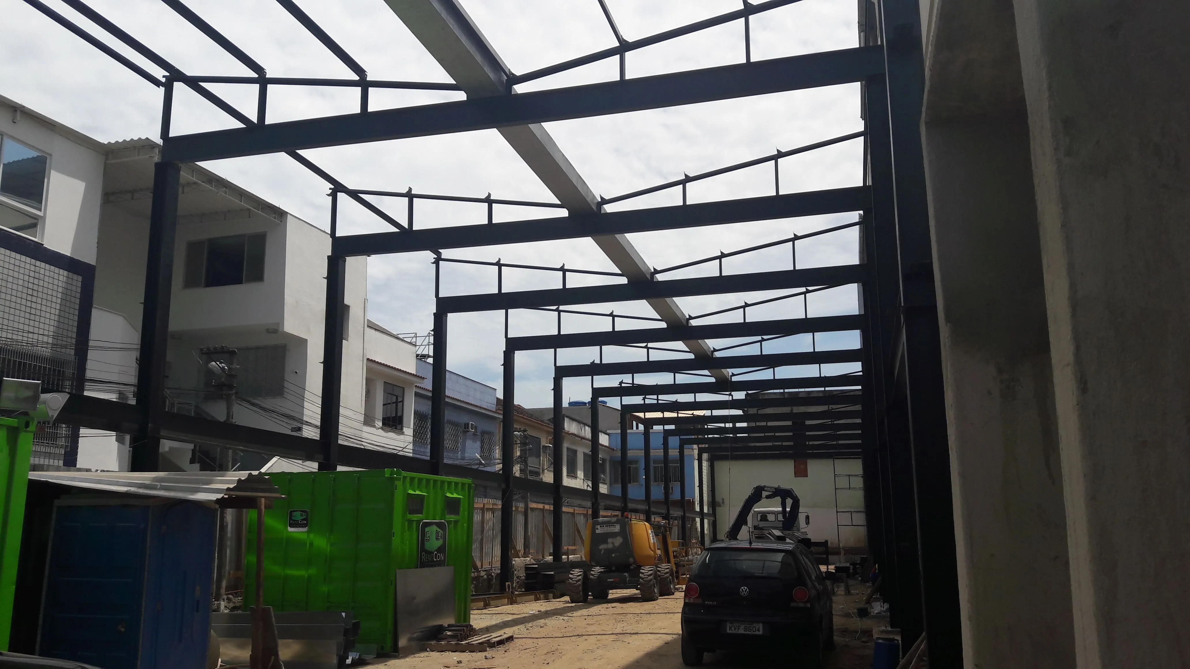 Inspeção de galpões e armazéns