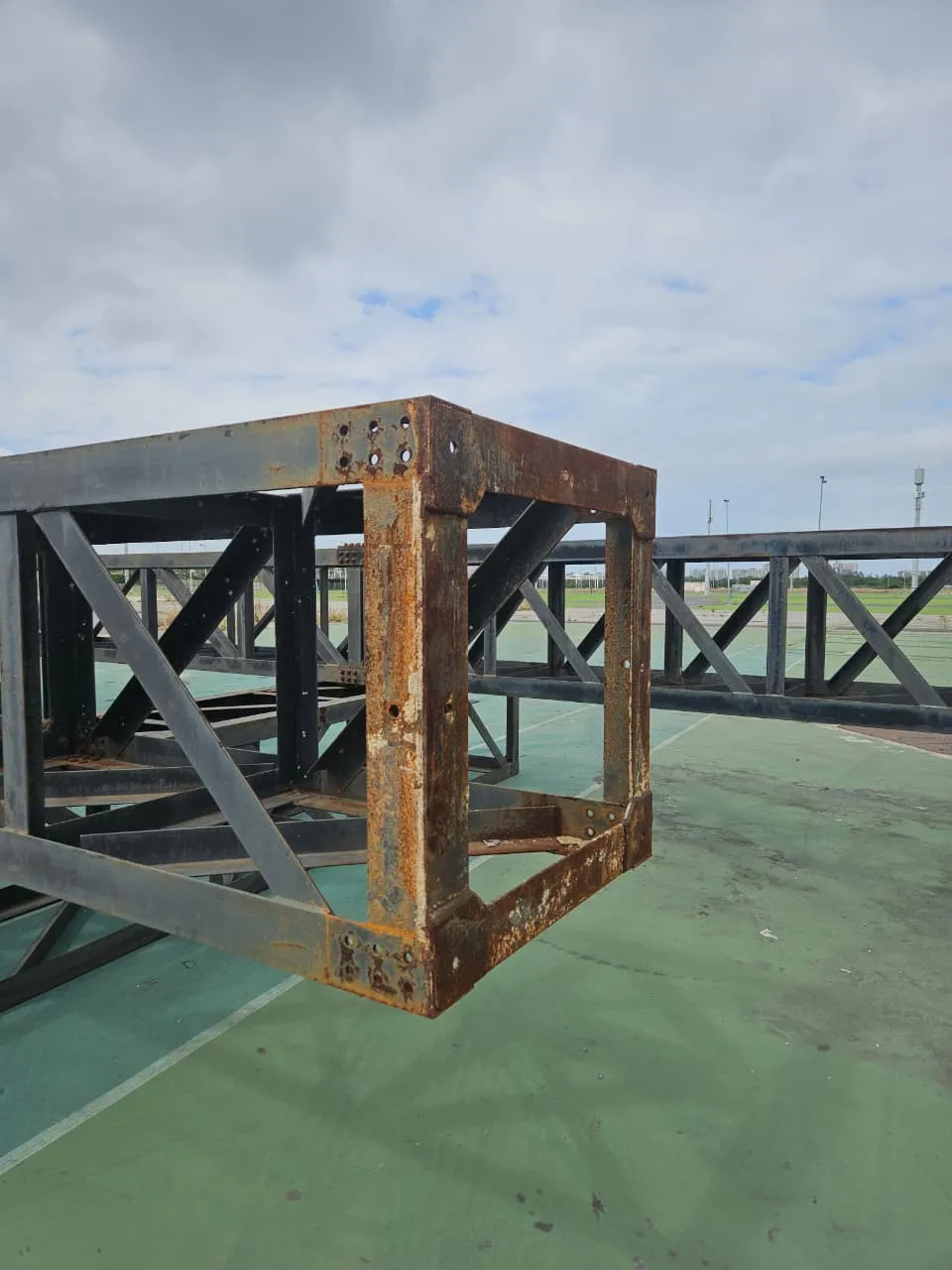 Recuperação de estruturas metálicas