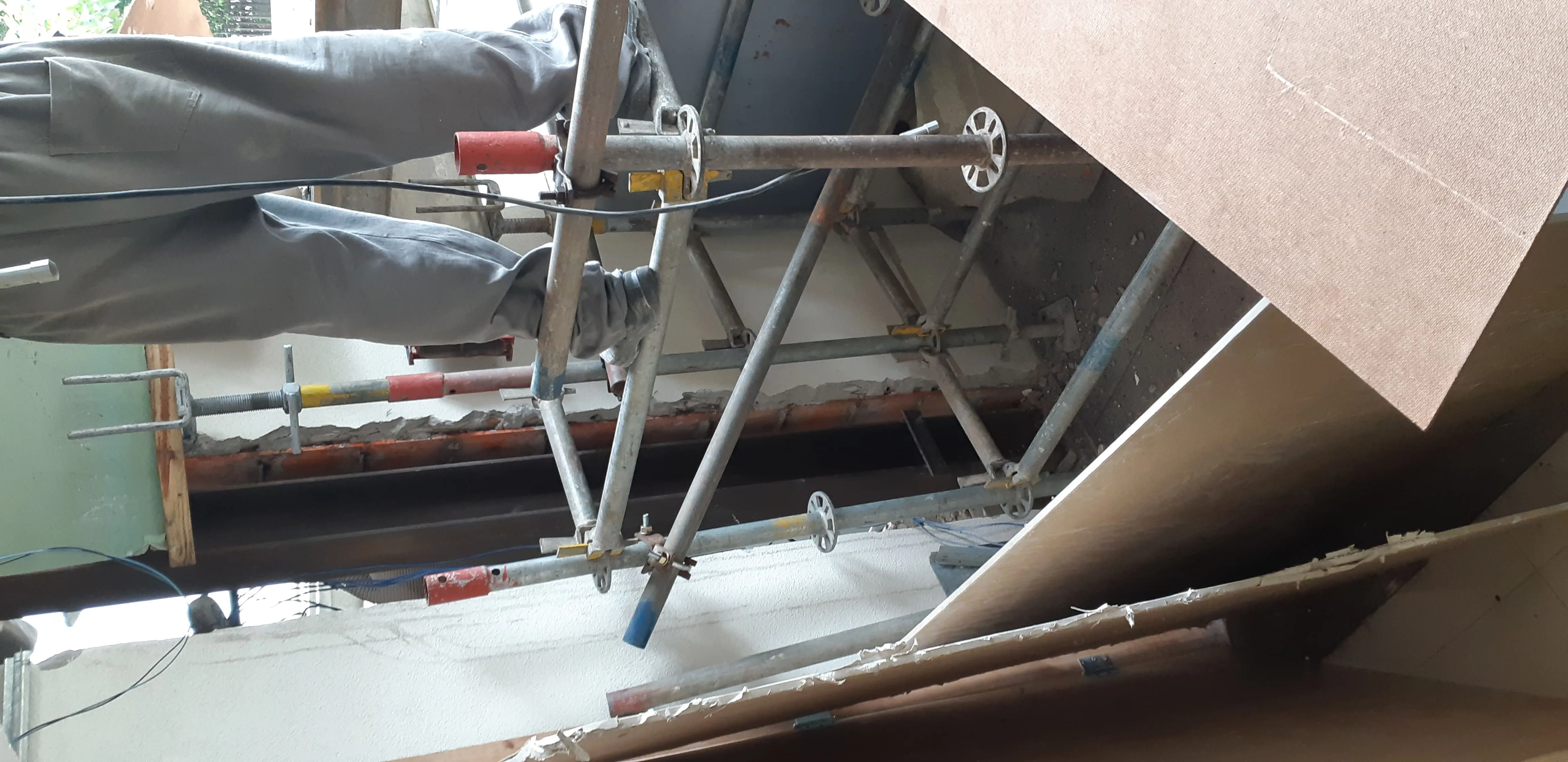 Reforço estrutural em marquises