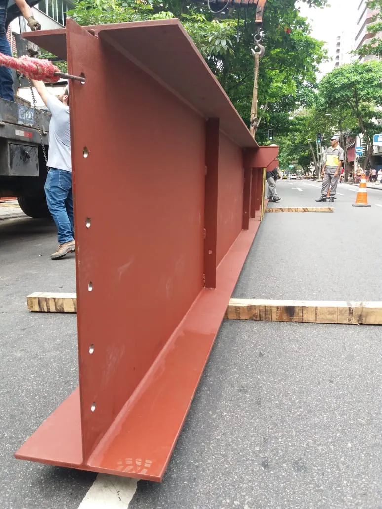 Reforço estrutural em São Paulo