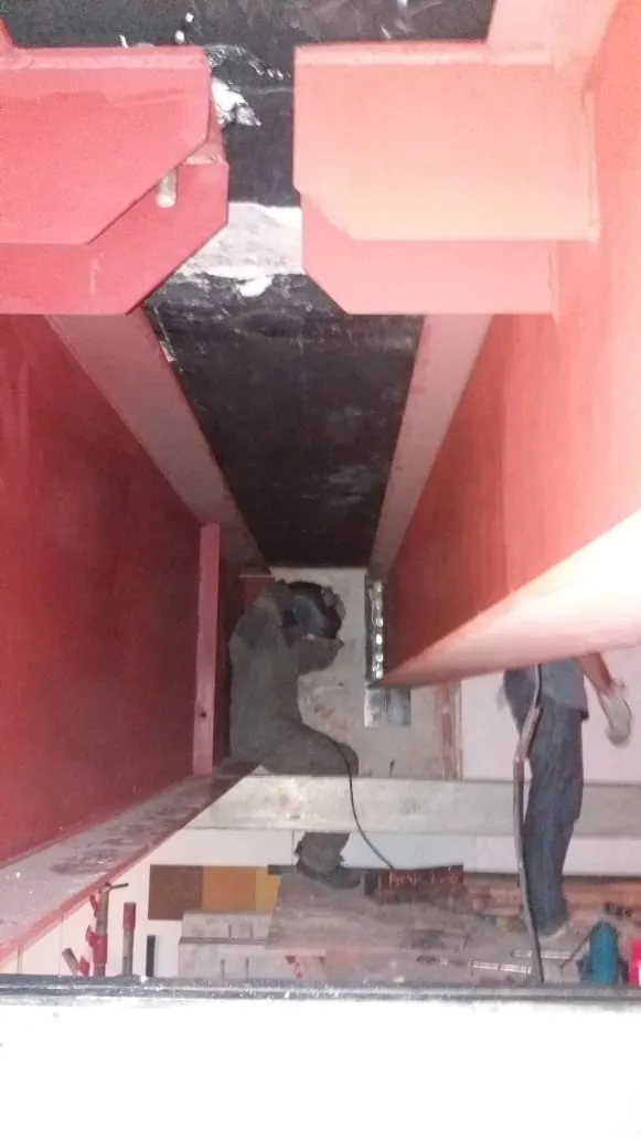 Reforço estrutural com viga metálica em São Paulo