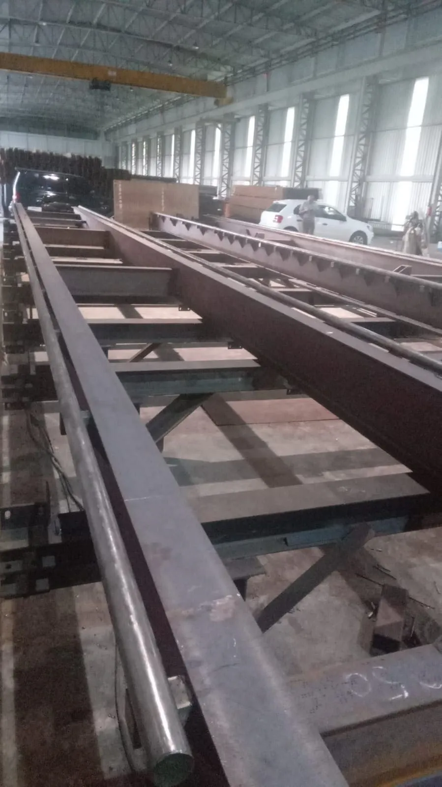 Vigas de aço em São Paulo