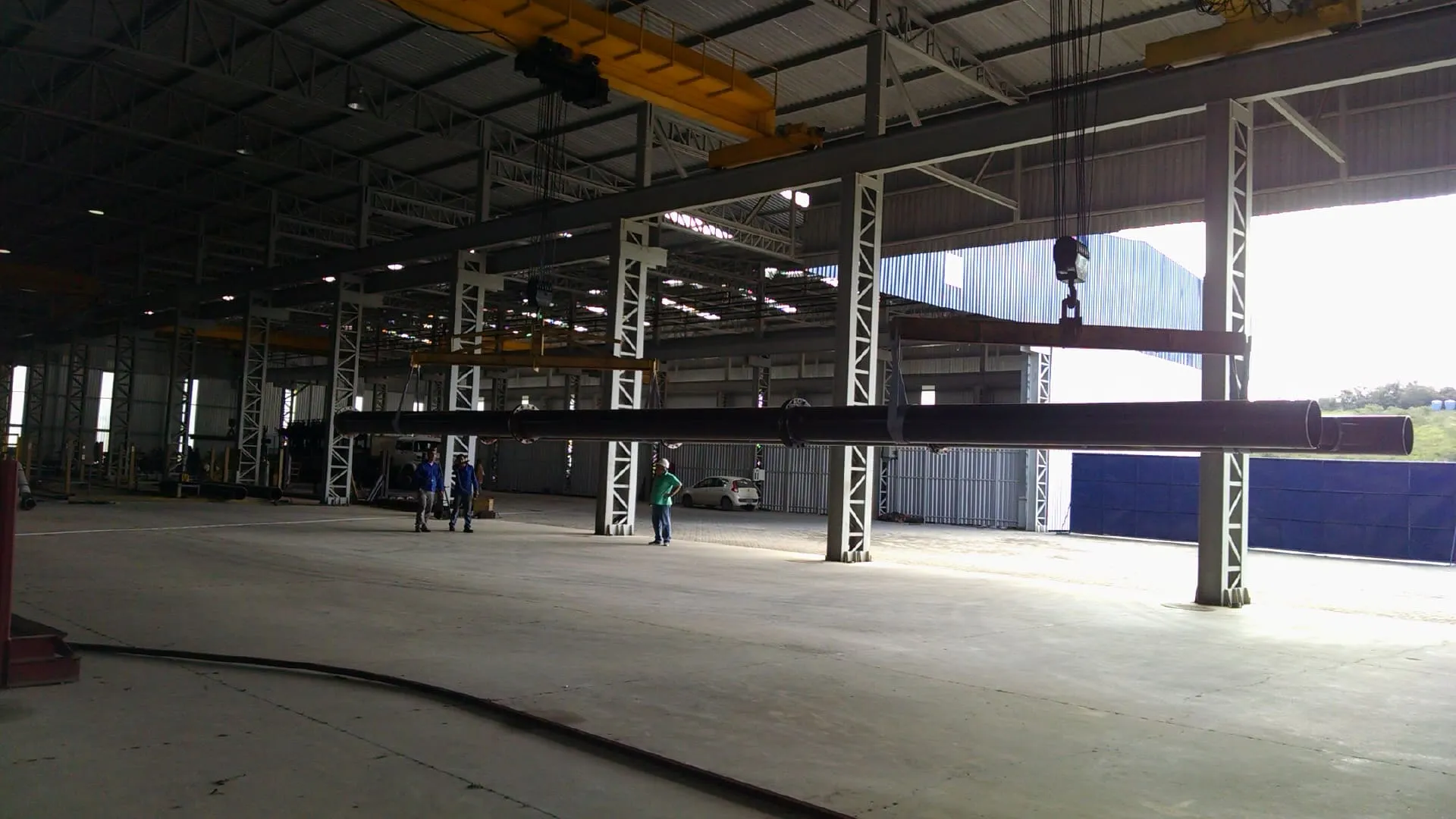 Vistoria de galpões