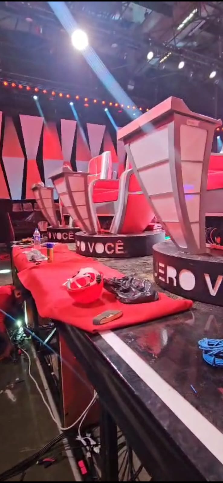Estrutura Metálica Cadeiras The Voice