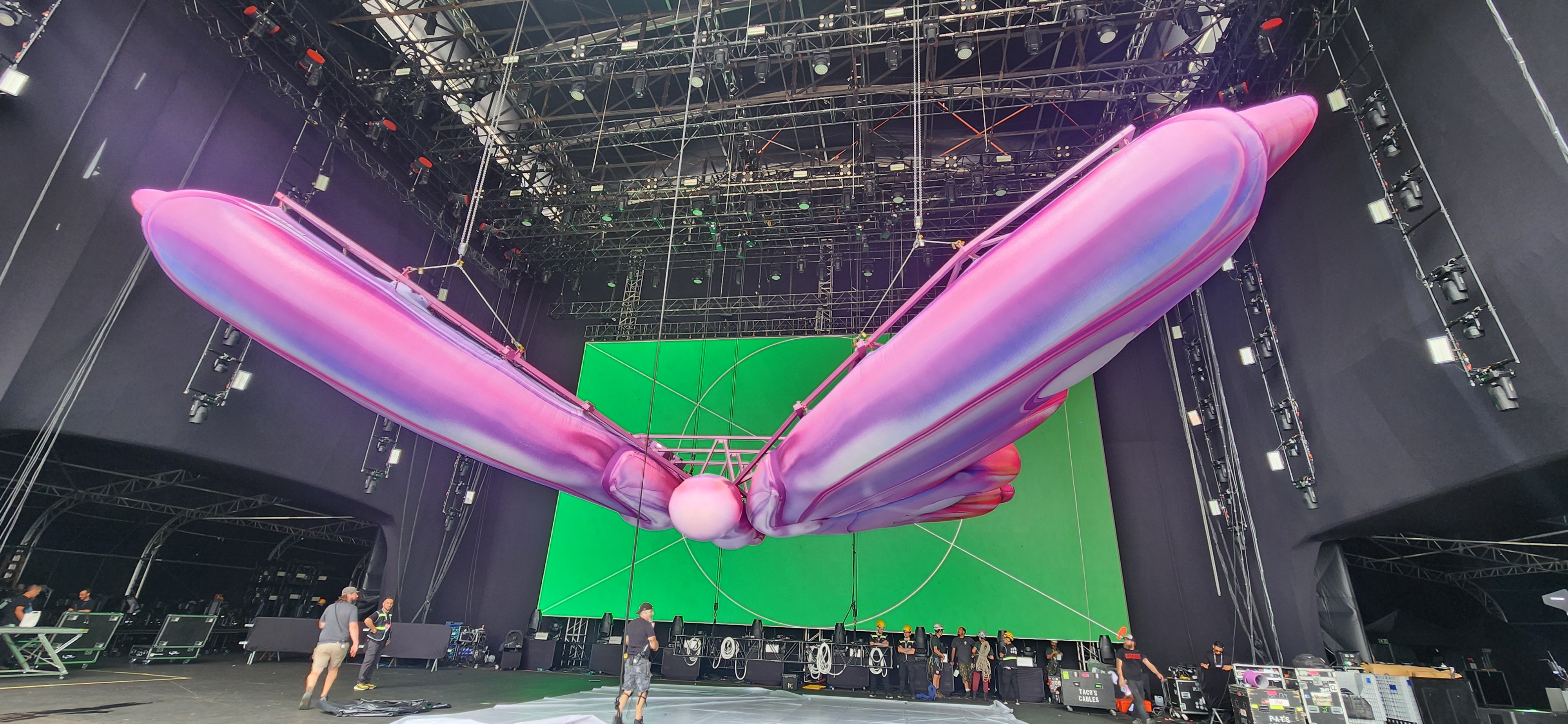 Estrutura Metálica Cenográfica Katy Perry