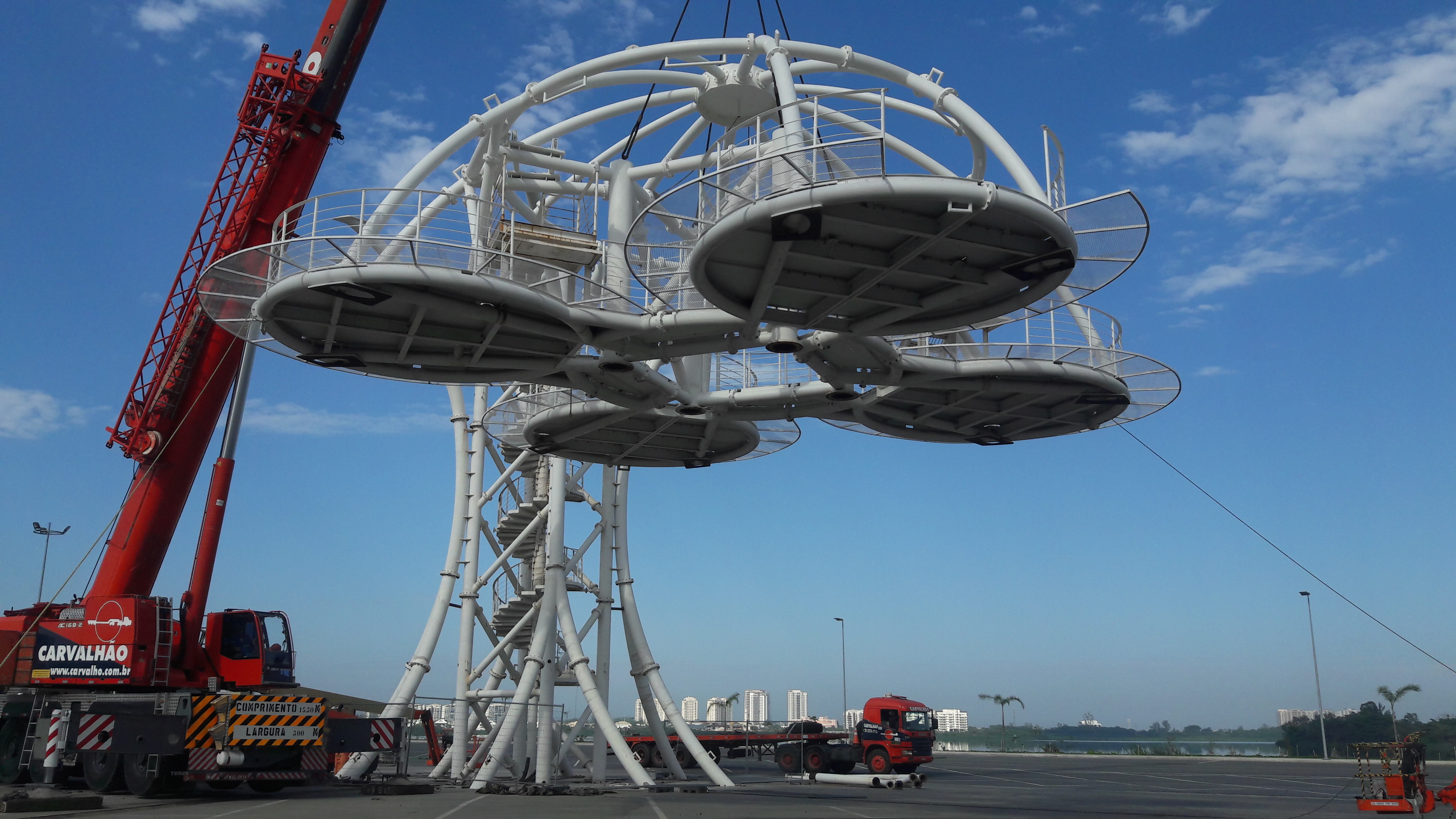 Tirolesa Rock In Rio 2015